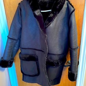 Reversible Zara black Coat to sell